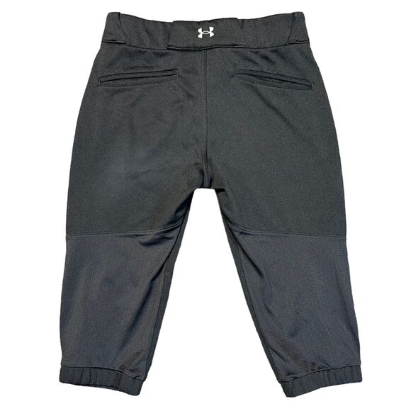 Under Armour Womens Softball Pants HeatGear Athletic Vanish Black Medium - Picture 4 of 13
